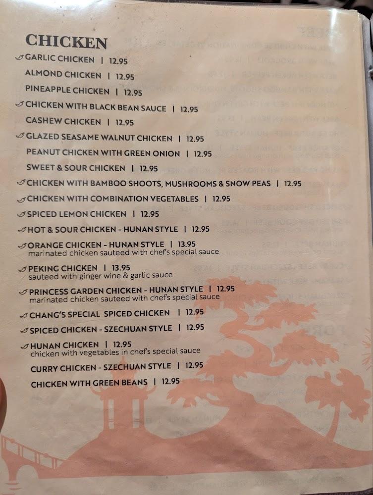 Princess Garden Menu image 4